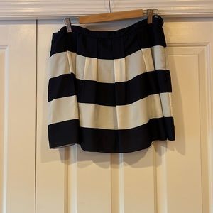 J Crew striped skirt